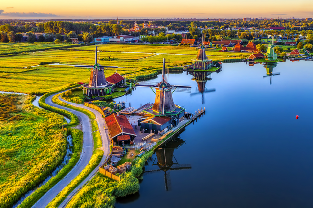 Windmühlen Nordholland