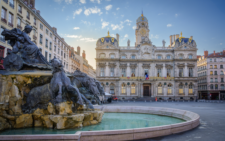 Lyon, Bartholdi-Brunnen
