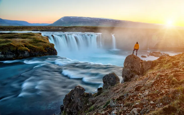 Goðafoss-Wasserfall