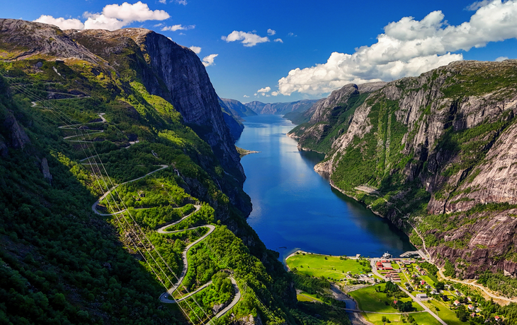 Norwegen, Lysefjord