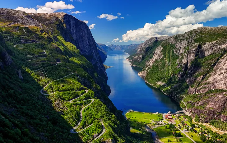 Norwegen, Lysefjord