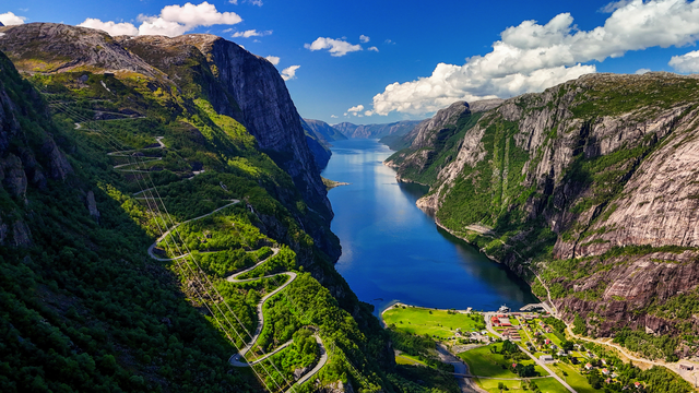 Norwegen, Lysefjord