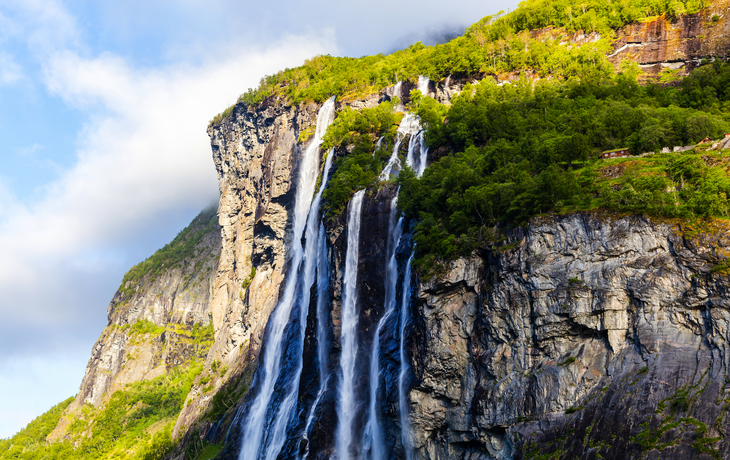 Wasserfall Sieben Schwestern