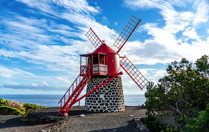 Windmühle auf den Azoren